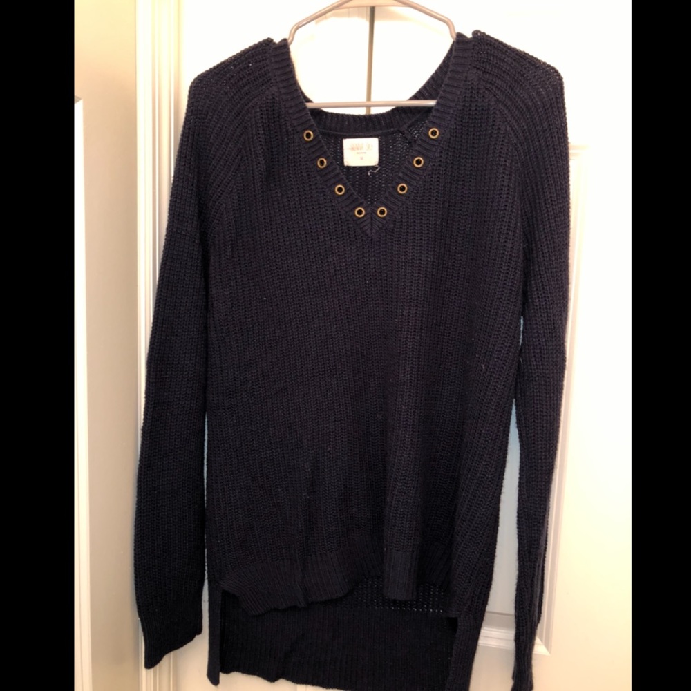 Navy blue sweater